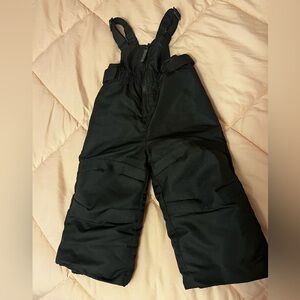 12m black snowpants